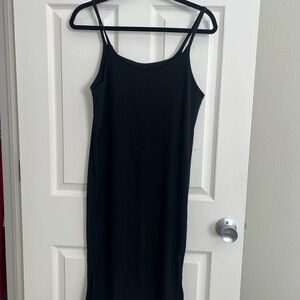 Elegant Black Sleeveless Dress